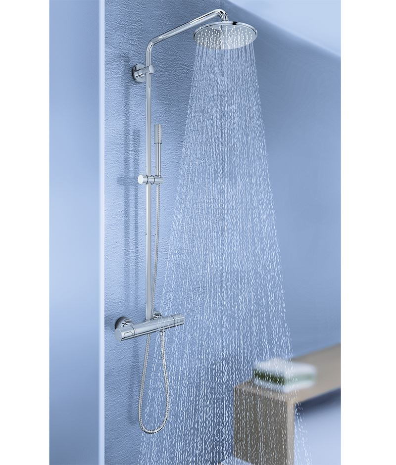 GROHE Colonne douche Thermostatique Rainshower System 400 Chromé