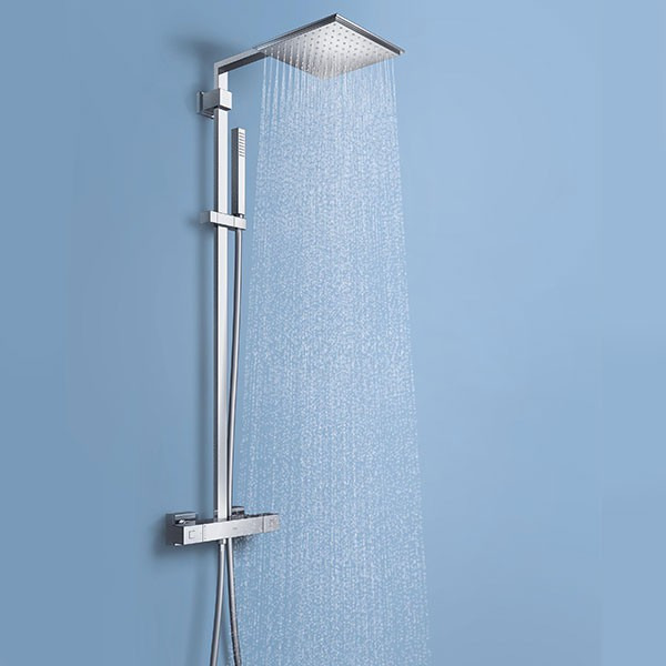 Grohe Colonne de douche Euphoria Cube System 230 (26087000) - Livea  Sanitaire