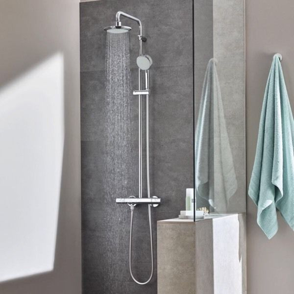 Colonne de douche avec mitigeur thermostatique - GROHE