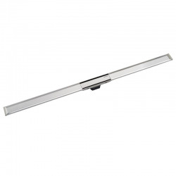 Geberit Canal de douche en acier inoxydable, 90 cm, métal poli (154.450.KS.1)