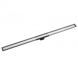 Geberit Canal de douche en acier inoxydable, 130 cm, métal foncé (154.451.00.1)