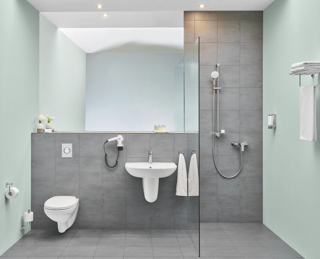 Grohe Siège WC douchette Bau Ceramic Blanc alpin 3en-1