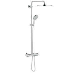 Grohe Rainshower® System 210 Colonne de douche avec mitigeur thermostatique  (27032001) - Livea Sanitaire