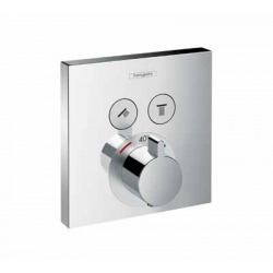 Set de finition pour mitigeur thermostatique ShowerSelect E encastré avec 2 fonctions (15763000)