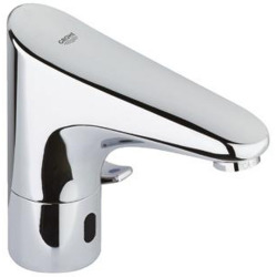 Grohe Europlus E Mitigeur lavabo infrarouge 1/2" avec limiteur de température ajustable, Chromé (36015001)