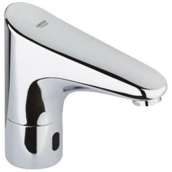 Grohe Europlus E Infrarouge sur plage monofluide, Chromé (36016001)