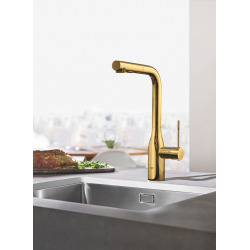 Grohe Essence Mitigeur monocommande Evier, Cool Sunrise (30270GL0)