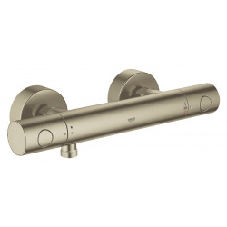 Grohe Grohtherm 1000 Cosmopolitan M Mitigeur thermostatique Douche, Nickel brossé (34065EN2)