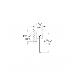  Essentials Dérouleur de papier mural, Supersteel (40689DC1)