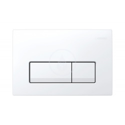 Geberit Plaque de Commande Delta 51 Alpin Blanche - (115.105.11.1)