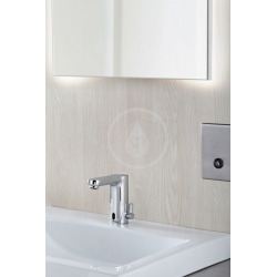 Eurosmart Cosmopolitan E Mitigeur lavabo infrarouge avec mitigeur et limiteur de température ajustable, chromé (36324001)