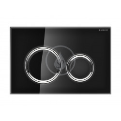  Plaque de déclenchement sigma 21, Verre noir (115.884.SJ.1)