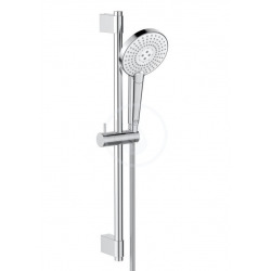 Ideal Standard Ensemble de douche Circle, tige de 600 mm avec douchette, 3 jets, chrome (B1761AA)