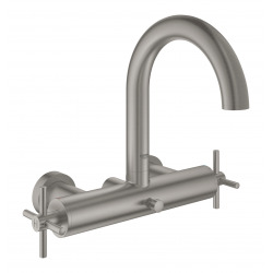 Grohe Atrio Mélangeur Bain/Douche, supersteel (25010DC3)