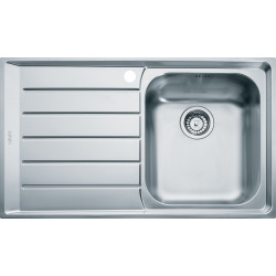 Neptun - Inox Evier NEX 211/2, 864x514 mm, droite + siphon (127.0059.655)