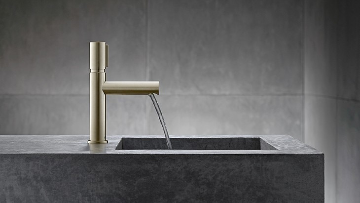 UNO Mitigeur lavabo Select 110, bonde à écoulement libre, nickel