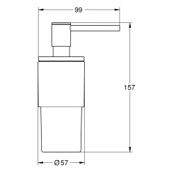 Atrio Distributeur de savon liquide (40306AL3)