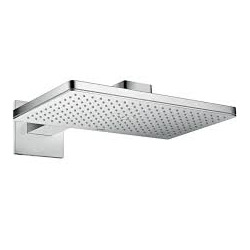 Douche de tête 460 x 300 mm 1jet avec bras de douche 450 mm, rosace carrée (35278000)