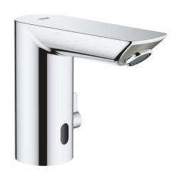 Grohe Bau Cosmopolitan E Mitigeur lavabo infrarouge 1/2″ avec limiteur de température ajustable, Chromé (36453000)