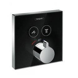 ShowerSelect Set de finition pour mitigeur thermostatique avec 2 fonctions (15738600)