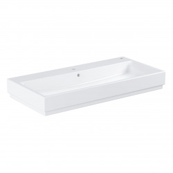 Grohe CUBE CERAMIC Lavabo 1000x490 mm, PureGuard, Blanc alpin (3938600H)