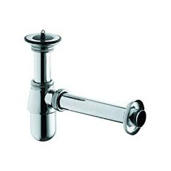 Kludi Bad Sifone 1011105-00 Siphon G pour salle de bains Chromé 31,75 mm x 32 mm