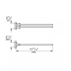  Essentials Porte-serviettes (40371GN1)