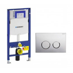 Pack DuoFix 320 + Plaque de Commande Sigma 20 Chrome (SETUP320-PRO4)