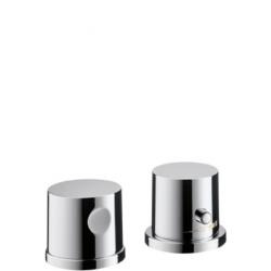 BOUROULLEC Set de finition pour thermostatique 2 trous pour montage sur bord de baignoire (38480000)