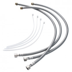 Rallonge flexibles pour mitigeur 2 trous