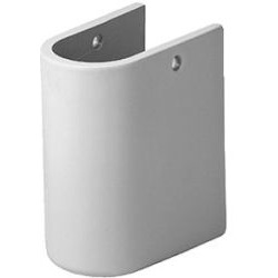 Starck 3 Cache-siphon pour 165mm x 240mm, blanc