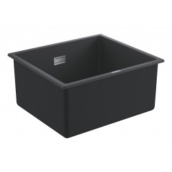 Grohe K700 Evier sous-plan 417 x 366mm +  Vidage, siphon, bonde inclus, Quartz Noir Granite (31653AP0)  Grohe K700 Evier sous-plan 417 x 366mm +  Vidage, siphon, bonde inclus, Quartz Noir Granite (31653AP0)