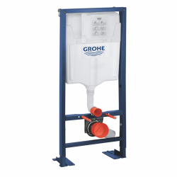 Grohe pack WC Rapid SL autoportant  avec cuvette rimless Bau Ceramic (AutoportantBau1)