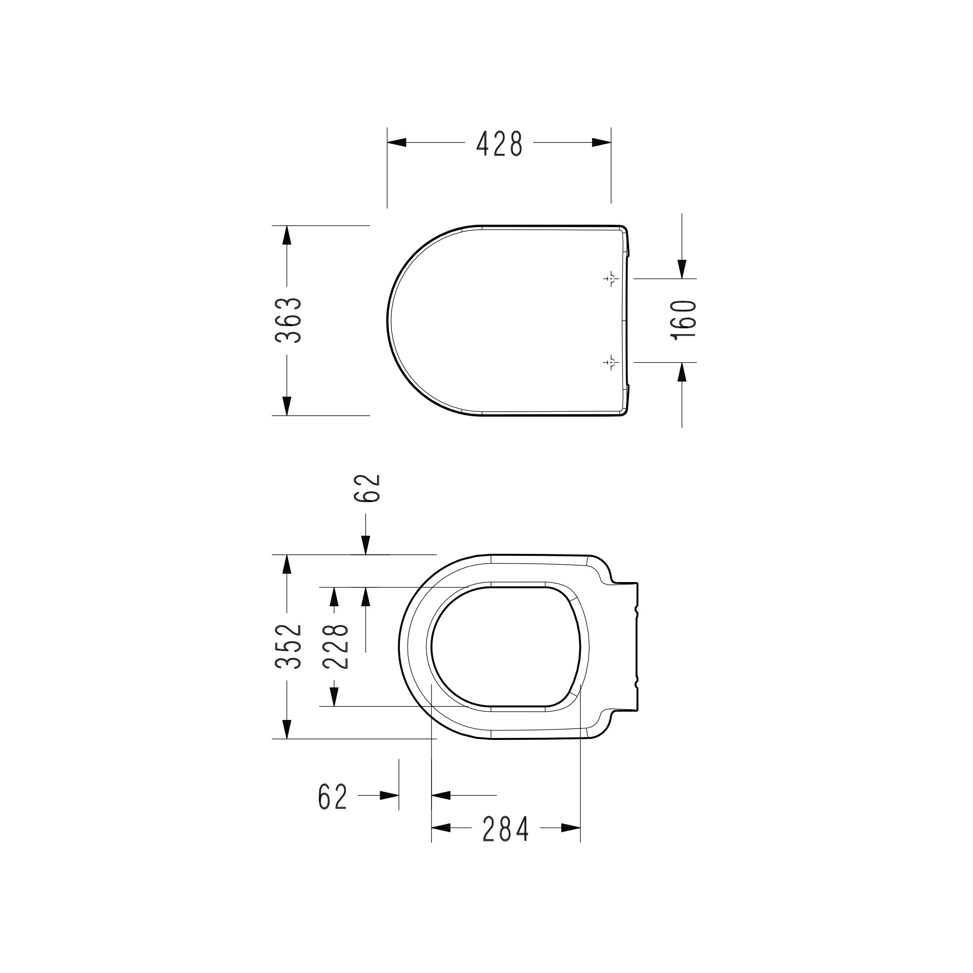 Cuvette clearance wc serel