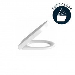 Abattant WC Omnia architectura avec abattant softclose et quick release (98M9C101)
