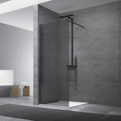 Paroi de douche à l'italienne 110x200cm Walk-in (WI110KS)