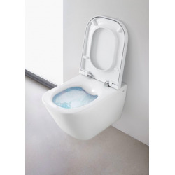 Cuvette WC suspendue en porcelaine sans bride Rimless (A34647L000)