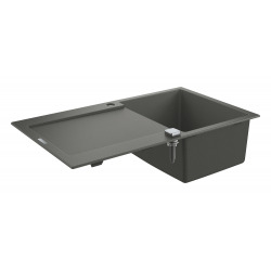 K500 Evier de Cuisine avec Egouttoir Quartz 860 x 500 (31644AT0)