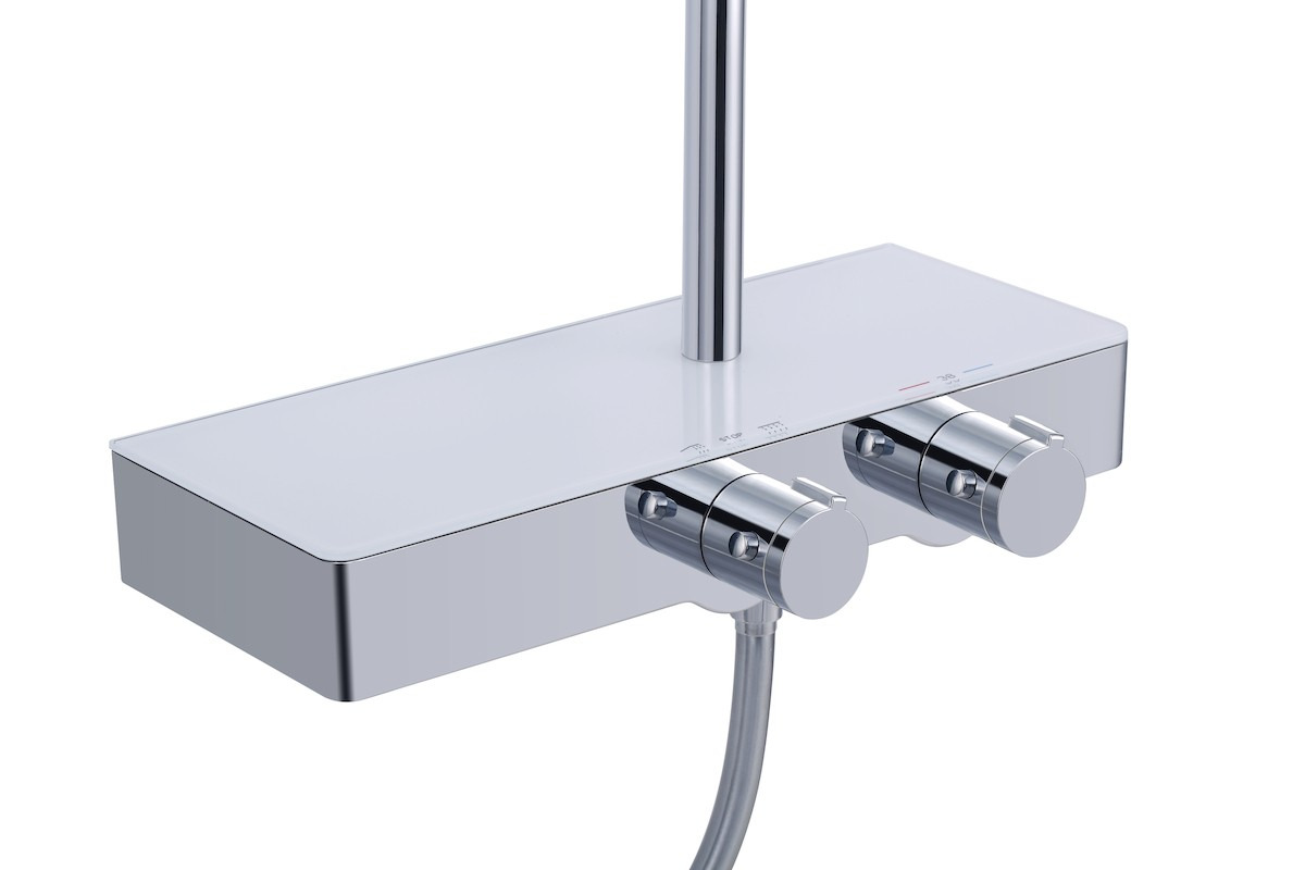 Swiss Aqua Technologies colonne de douche avec mitigeur thermostatique