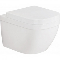 Pack WC Rapid SL autoportant + Euro Ceramic Cuvette WC suspendue compact Triple Vortex, blanc alpin (ProjectEuroCeramic-1)