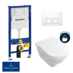 WC broyeur complet SFA avec abattant soft-close et commande électronique