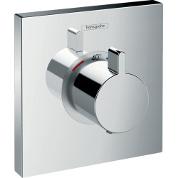 SHOWERSELECT  E Set de finition pour mitigeur thermostatique encastré haut débit (15760000)