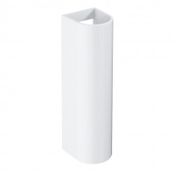 Euro Ceramic Colonne pour lavabo suspendu, blanc alpin (39202000)