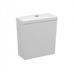 Pack WC à poser sans bride Vitra S50 compact, remplissage latéral et arrière, Blanc (VitraS50Rimless)