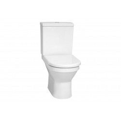 Pack WC à poser sans bride Vitra S50 compact, remplissage latéral et arrière, Blanc (VitraS50Rimless)