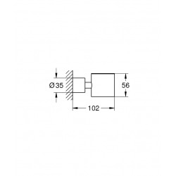 Atrio Cadre support, Supersteel (40304DC3)