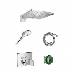 Ensemble encastré de douche 2 fonctions Raindance E 300, chromé (88001275)