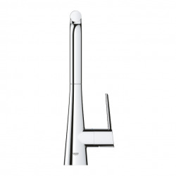 Zedra, mitigeur monocommande évier, chrome (32553002)
