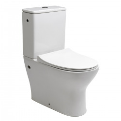 Combi WC à poser sans bride, avec abattant slim softclose - remplissage par le côté (EUR990)