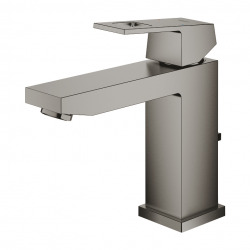 Eurocube Mitigeur monocommande Lavabo taille M, Hard Graphite brossé (23445AL0)